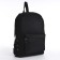 School textile school with side ribbons, 38x29x11cm, black color, lightning department