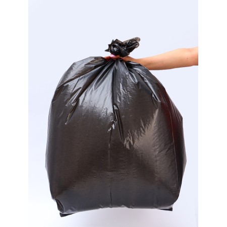 Garbage bags in the roll "Upak Land" 180 l, black, PVD, thickness 35 μm, 88 x 106 cm. 10 pcs.-4