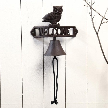 Souvenir metal bell "Filin. Welcome" 22x21x12 cm