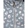 Vest for girls, height 116 cm, silver color