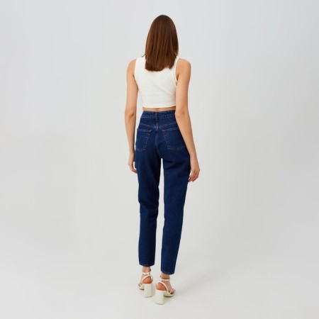 Women's jeans minku Blue color, size 44-7