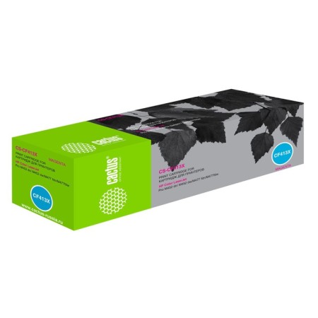 Cactus CS-CF413X CF413X cartridge, for HP CLJ Pro M452DN/M452DW, 5000 pages, purple color-1