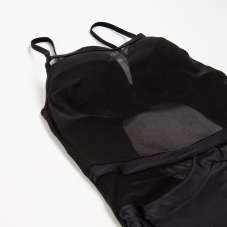 Skipanik Minaku with a grid Black color, size 48-1