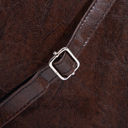 Male bag, "Alex", brown color-4