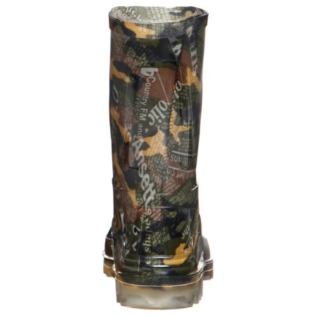 Men's boots S-10RU, PVC, insulated, camouflage mix, size 40 (255)-6