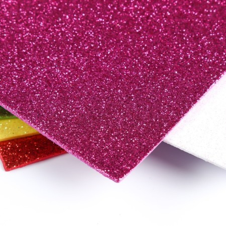 A set of glitter foamiran "Magic 4 Hobby" Assorted No. 2, 20x30 cm, 2 mm, 10pcs-1