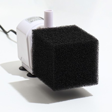 Rectangular sponge for filter No. 7, reticulated 30 ppi, 8 x 8 x 10 cm, black-5