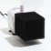 Rectangular sponge for filter No. 7, reticulated 30 ppi, 8 x 8 x 10 cm, black