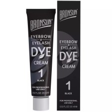 Bronsun eyebrow paint, No. 1 black, 15 ml