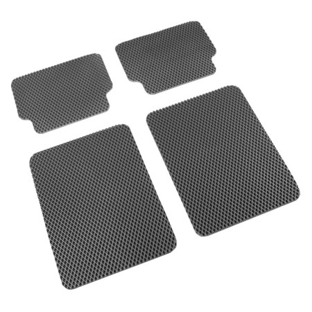 EVA carriers of car, universal, m (low-commandment), without edging, gray, set-4