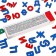 A set of wooden letters and 65 cards with the words "Learning letters. We make words "