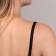 Gum for straps, shiny, 10 mm, 10 ± 0.5 m, black color