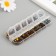 Decor for creativity Glass "Rhinestone truncated cone. Gold" d = 2-6.5 mm nr 2600 pcs