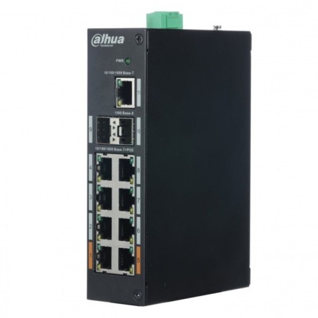 Dahua DH-PFS3211-8GT-120 8X1Gbit/s 2SFP 6POE+ 2POE ++ 120W Unguided-5