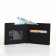 Pearl husband (538), 12*2*10 cm, 3 depth, d/cards, d/coins, without fasteners, black