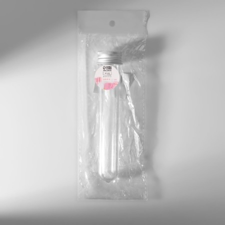 Barrier for storing trifles, d = 2.6 × 15.3 cm, the color is transparent/silver-2