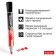 Marker for white boards Luxor Duorite, 1-3 mm, bilateral, bullet, black/red