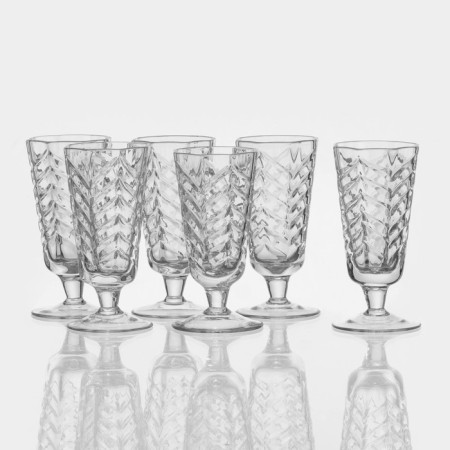 Set of crystal glasses, 40 ml, 6 pcs
