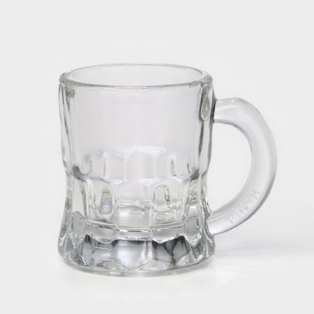 Set of glass piles Puma, 25 ml, 6 pcs, transparent color-1