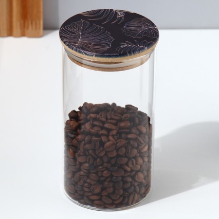 Bank for storage "Tropics", 700 ml-1