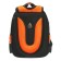 School backpack, 40 x 33 x 19 cm, ergonomic back, Stavia "Football", Blackr