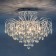 Ceiling lamp 7x60W E27, size 60x60x50 cm