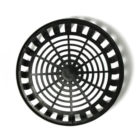Basket for bulbous, round, d = 30 cm, h = 8 cm, black-6