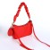Baget bag, lightning department, red color