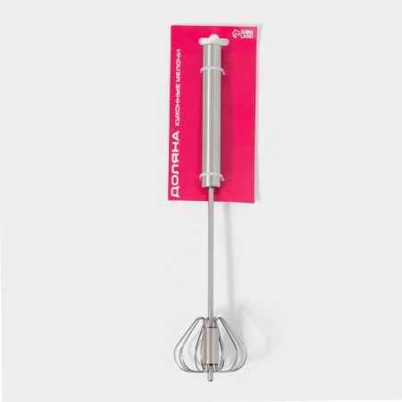Mixer Mechanical Dolyana "Silver", 30 cm, stainless steel-6