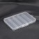 Organizer for needlework, with a suspension, 5 departments, 15 × 10.5 × 1.8 cm, the color is transparent