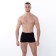 Panties boxers are male, black color, size 46-48
