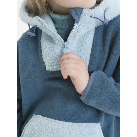 Jacket for girls, height 104 cm, dark gray color-1