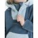 Jacket for girls, height 104 cm, dark gray color