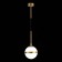 STL LUCE Sus. SL1157.303.01. Arbe. 1x40 W, E14, 20.3x20.3x45 cm, bronze color
