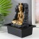 The desktop fountain from the network, backlight "Buddha at the Stone Wall" 28x17.5x23 cm