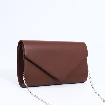 Bag-clate on magnet, brown color-2