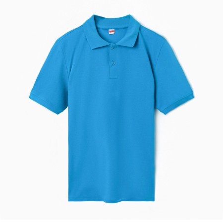 T -shirt male polo, turquoise color, size 54