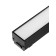 Trick lamp, series "Flat" FTL-002, 20W, 48V, 3000K, IP20, 600mm, black