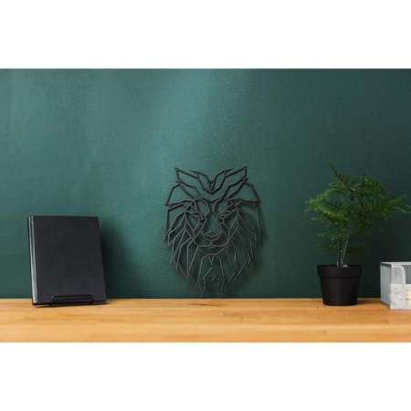 Metal panel "lion" 30x30cm-3