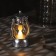 LED figure "Silver Lantern" 8 × 12 × 6 cm, plastic, batteries AG13x3, glow warm white