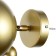 Bra "Barney" E27 40W gold 20x20x20cm