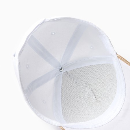 Cap for girls Minaku "Crown" Color White, Rr. 52-3