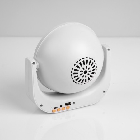 Light device "Karaoke" 20 cm, speaker, microphone, glow RGB, 5 V-4