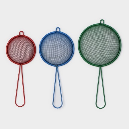 Set of sieve, 3 pcs, d = 6 cm, 8 cm, 9 cm-1