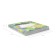 Notebook of 24 sheets in the Erichkrause "Lime" line, covered cardboard, an offset block 100% whiteness, with a print