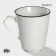 Porcelain mug Magistro "sea breeze", 220 ml, white color