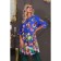 Women's tunic, size 42, blue color