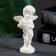 Figure "Angel with a bouquet" gilding, 10x4x4cm
