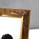 Photo frame plastic 20x25 cm "Chocolate leaves, golden double frame" 29.7x25 cm