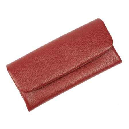 N/k wallet, valve, pockets 4, departments/coins 1, departments 2, color Red Fleet PR806